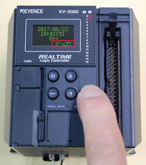 KEYENCE キーエンス PLC KV-3000/ KV-5000 時計の設定(書込)/読出方法