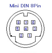 minidin8pin