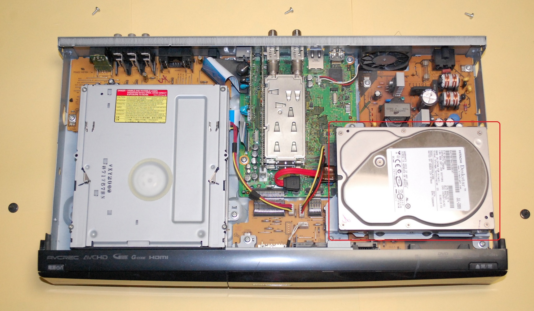 パナソニック DIGA ハードディスクレコーダー DMR-XW120 